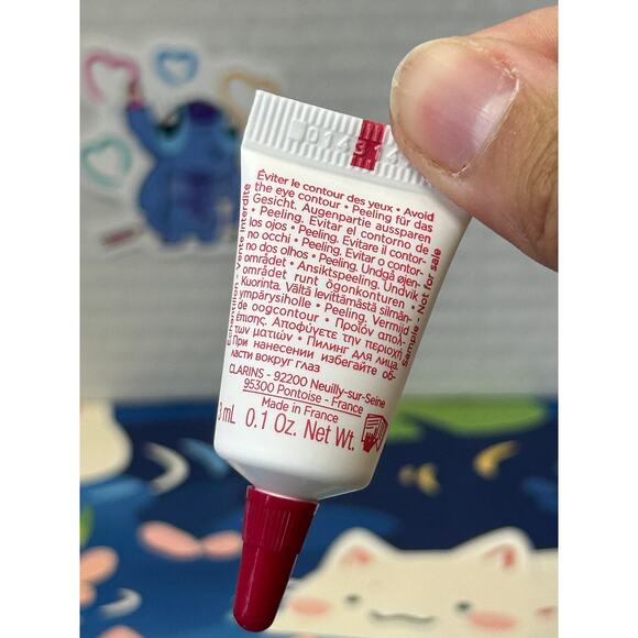 Clarins Peeling Beaute Eclair AHA/BHA Beauty Flash Peel 3 ml 0.1 oz - Picture 5 of 9